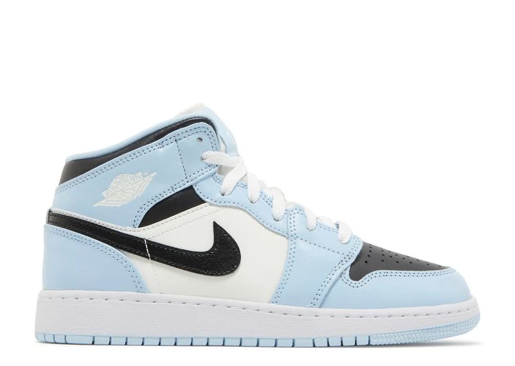 Air Jordan 1 Mid GS 'Ice Blue' 1 Air Jordan 1 Mid GS 'Ice Blue'