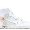 Off-White X Air Jordan 1 Retro High OG 'White' 2018