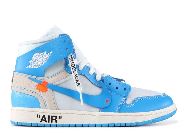 Off-White X Air Jordan 1 Retro High OG 'UNC' 1 Off-White X Air Jordan 1 Retro High OG 'UNC'