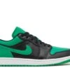 Air Jordan 1 Low 'Black Lucky Green'
