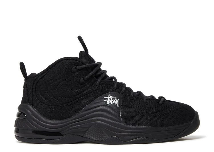 Nike Stussy X Air Penny 2 'Black' 1 Nike Stussy X Air Penny 2 'Black'