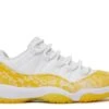 Wmns Air Jordan 11 Retro Low 'Yellow Snakeskin'