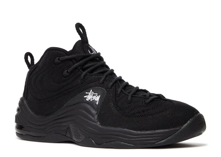 Nike Stussy X Air Penny 2 'Black' 2 Nike Stussy X Air Penny 2 'Black' - Image 2