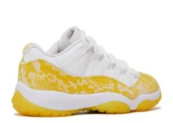 Wmns Air Jordan 11 Retro Low 'Yellow Snakeskin' -Best Sneaker Store 3 29