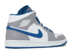 Air Jordan 1 Mid 'Cement True Blue' -Best Sneaker Store 3 88