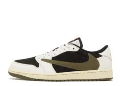 Travis Scott X Wmns Air Jordan 1 Retro Low OG 'Olive' -Best Sneaker Store 6 3